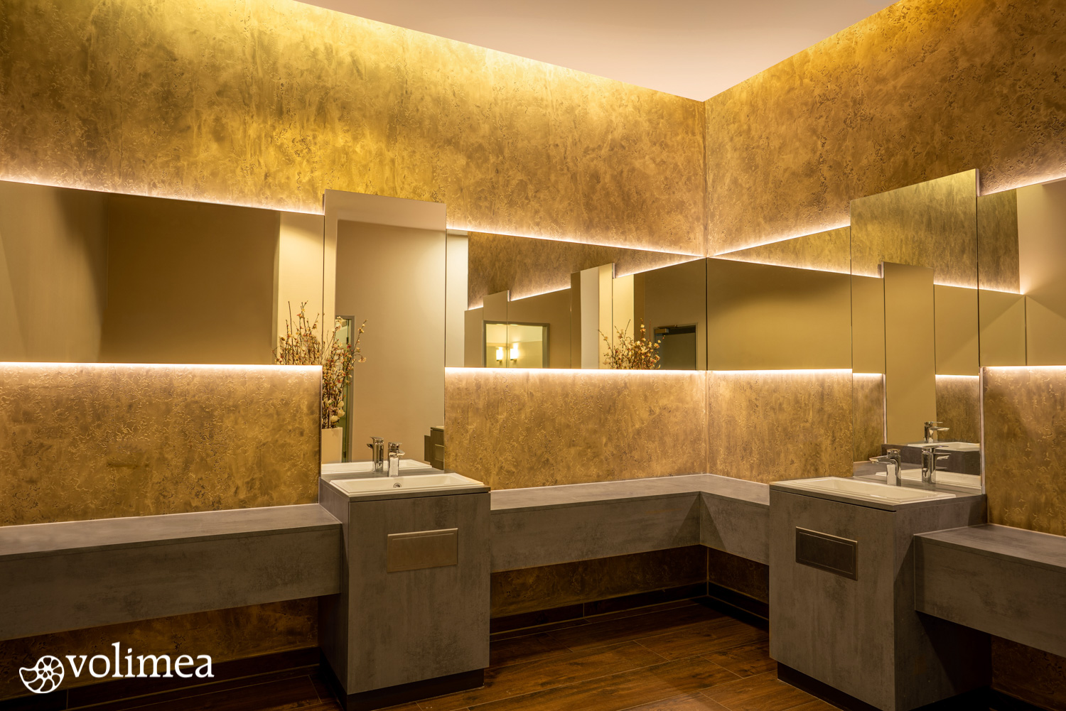 Volimea_GRANDEZZA_Anthrazit_Gold_Floral_Bad-Fitnessstudio-1